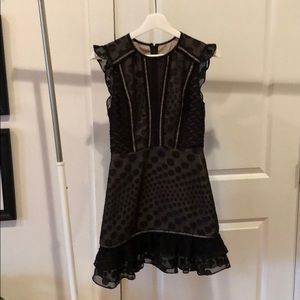 Reiss Black Mini Dress